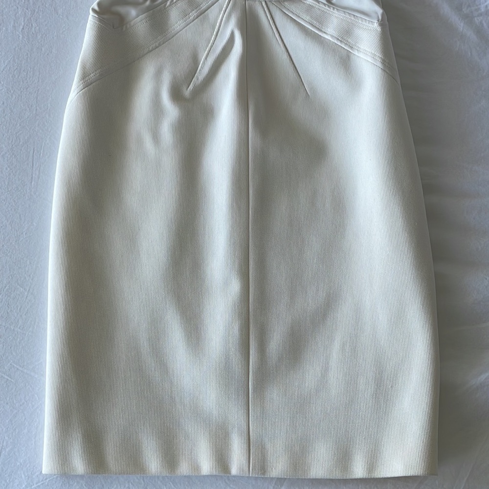 NWOT Zac Posen White Corset Dress with Sweetheart Neckline Size 6 - Picture 13 of 13